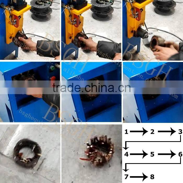 MR-W Mini Washing Machine Motor Recycling Equipment Electric Engine Cutting Machine