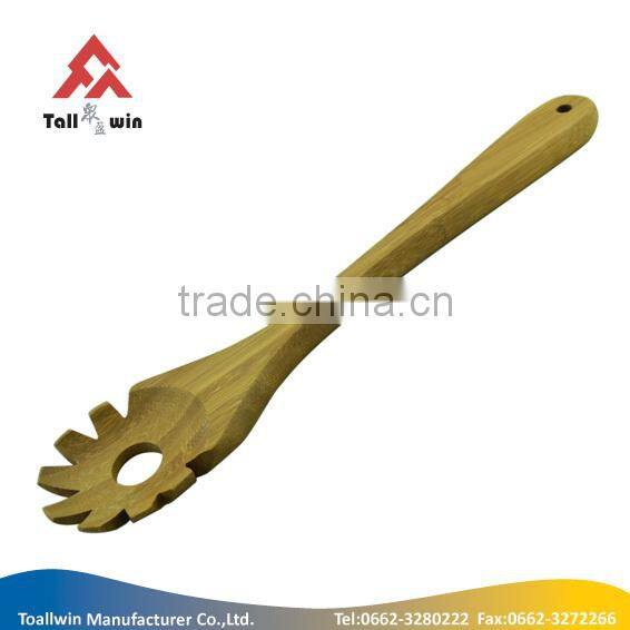 high quality bamboo multifunction kitchen tongs