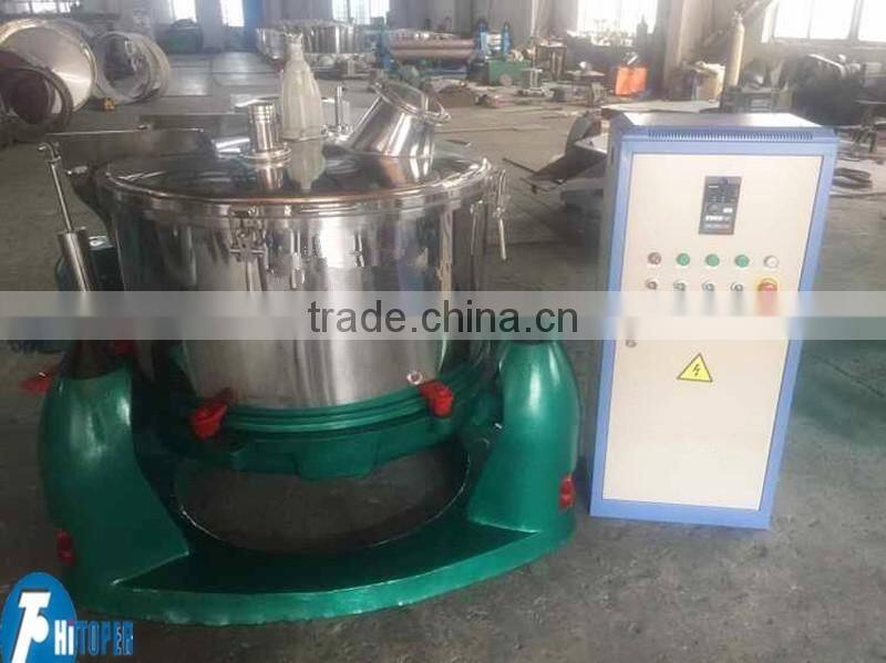 Upper manual discharge centrifuge with heating constant-temp