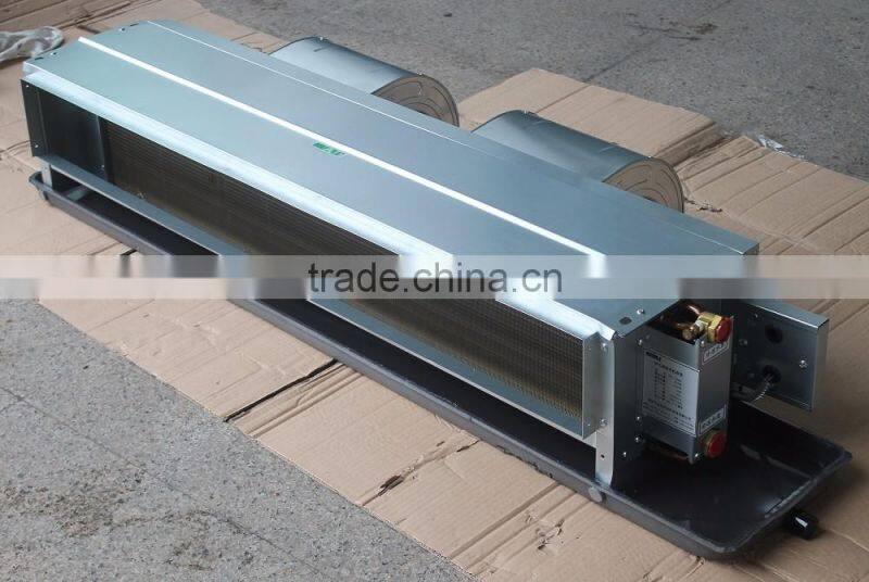 CE hydronic home hot water horizontal concealed fan coil unit