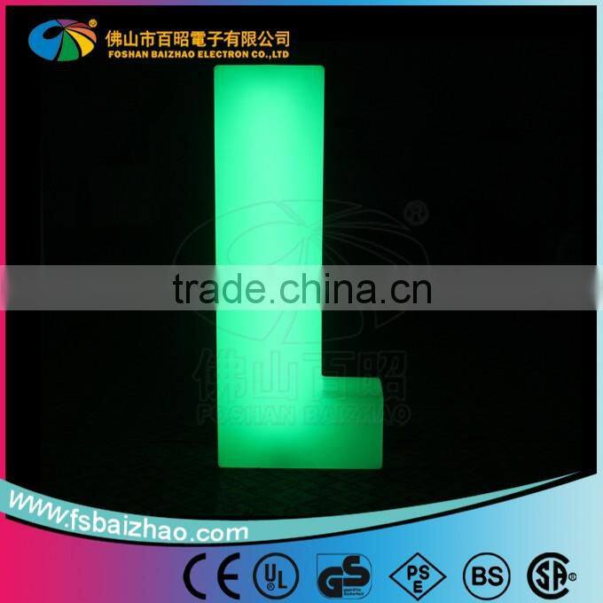 letters alphabet,words in led lights,channel letter sign