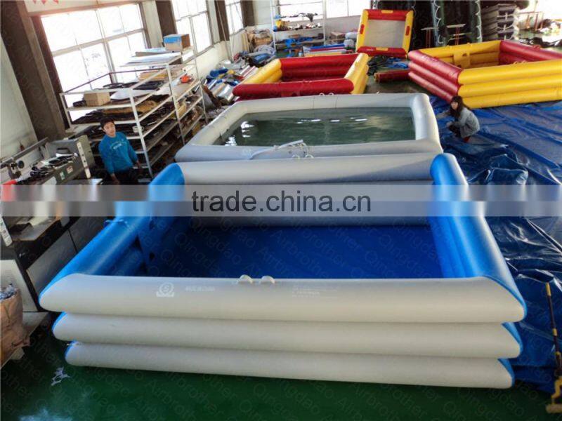 Plastic Inflatable Rectangular Water Swimming Pool for Kids