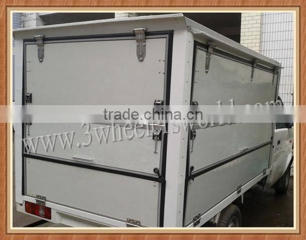 China 250cc 3 Wheel Van Cargo Tricycle With Cabin For Shop Box