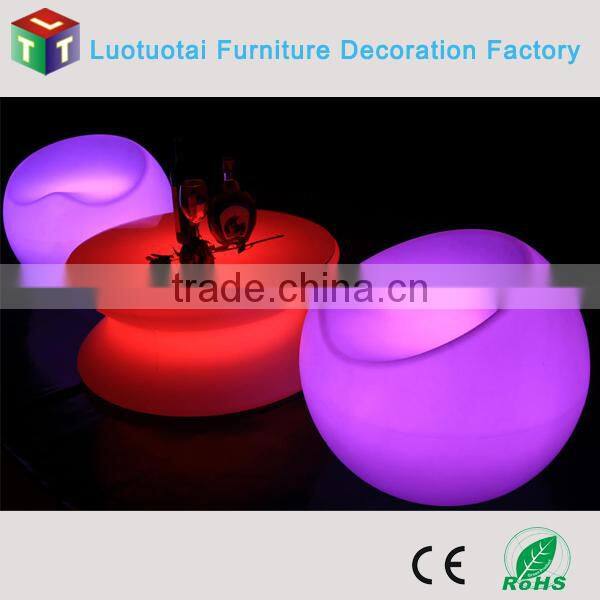 led bar chair/party/event decorative led bar furniture light up leisure baar stool