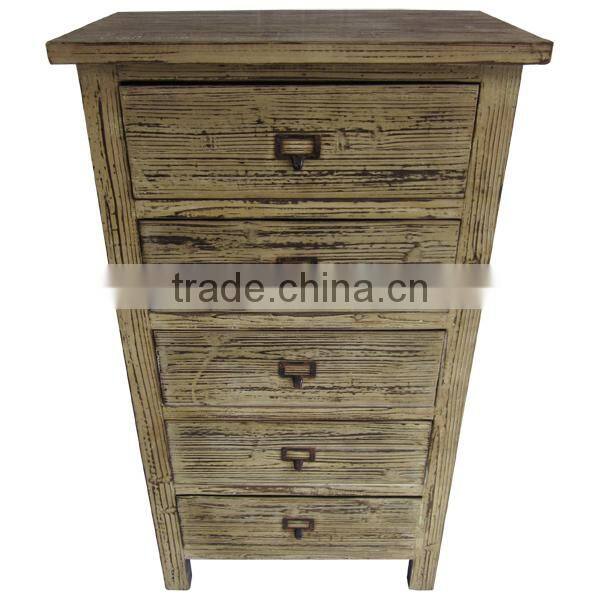 Wooden Living Room Cabinet Vintage Storage Cabinet Wholesale Minhou Wooden Furniture