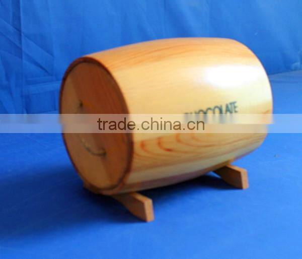 top quality china wholesale natural wooden coffee barrels