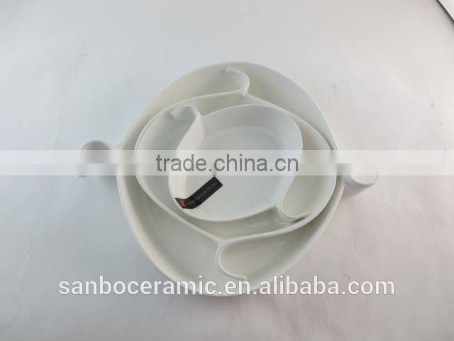 Ceramic bowls for soups,High white ceramic soup bowl set,ceramic microwave bowl