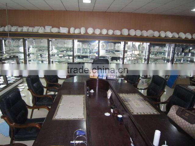 Eco-friendly Chinese style ceramic teapot with iron handle