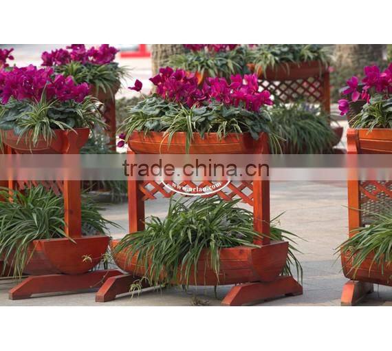 Arlau Indoor Decorative Wooden Planters