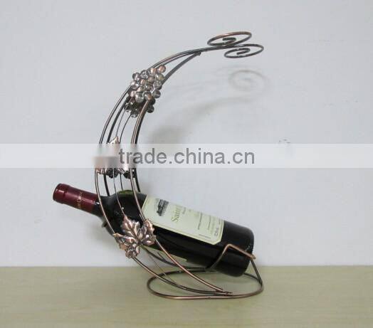 2016 new metal wine stand modern wine shelf red wine rack