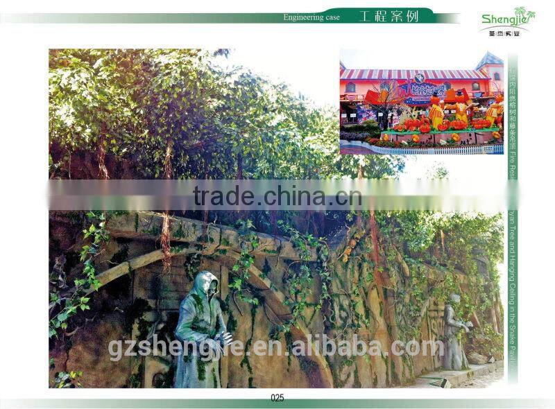 bonsai artificial plants,party decoration, artificial yulan tree for decoration