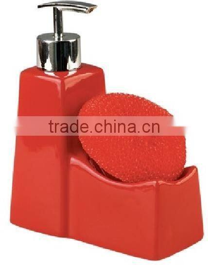 plastic pump ceramic soap dispenser