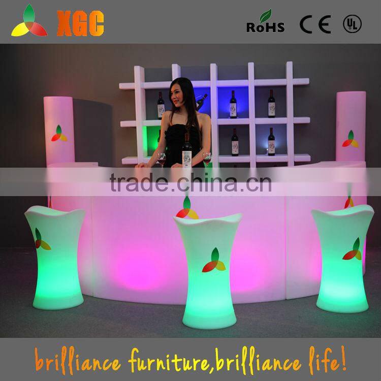 GF310 new item CE certificate led bar table bar counter design