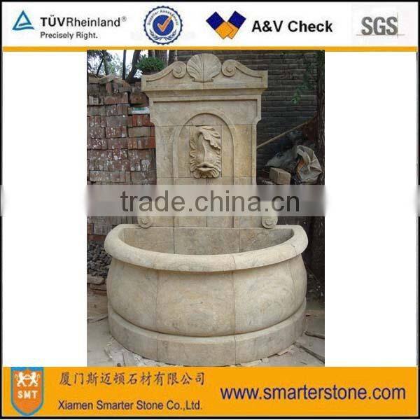 Lion Head Stone Water Garden Fountain Tier Water Fountains