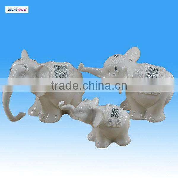2013 new decorative ceramic elephant figurine