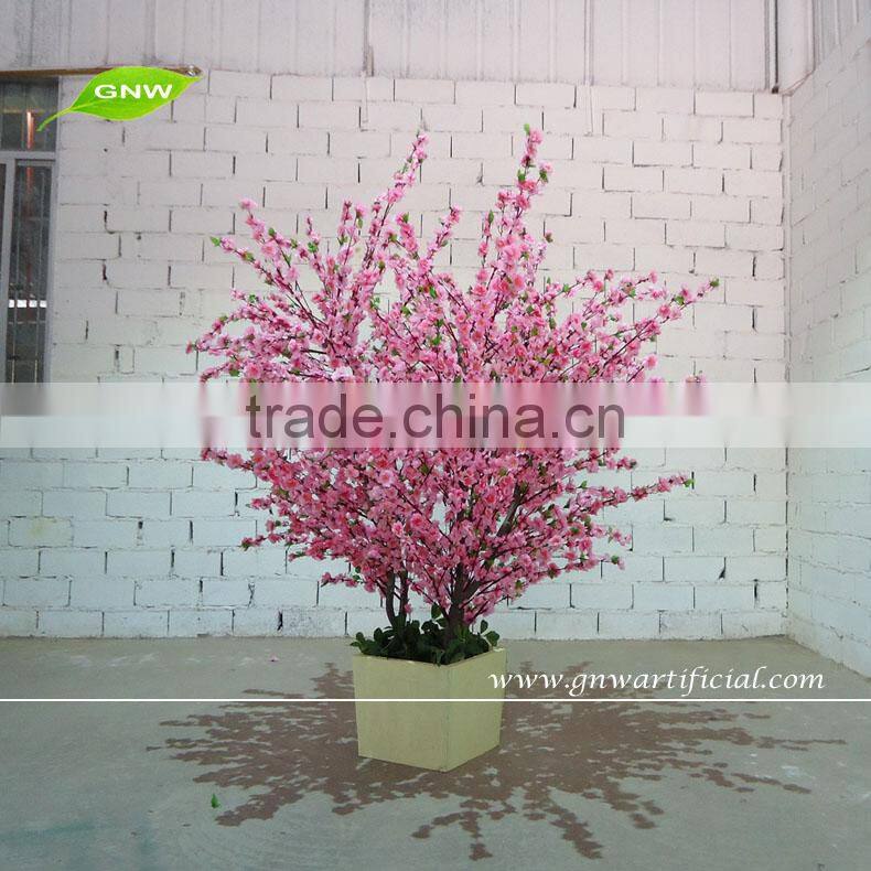 GNW BLS034-1 Artificial yellow flower tree furniture indoor and outdoor use