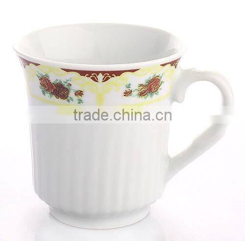 2014 White Strengthen Porcelain high teapot/porcelain kettle