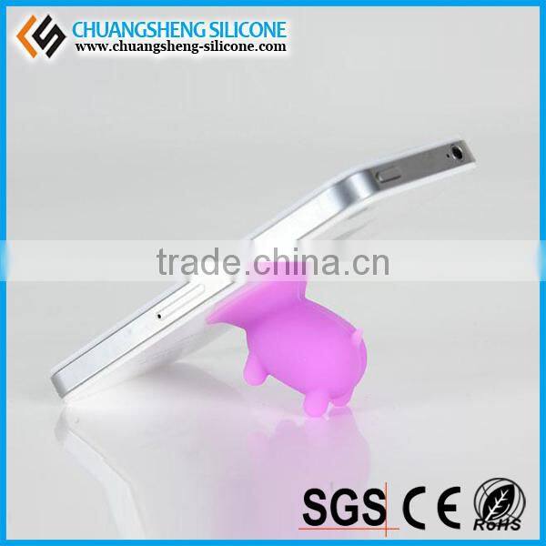 Smart pig design sucking mobile phone stickers