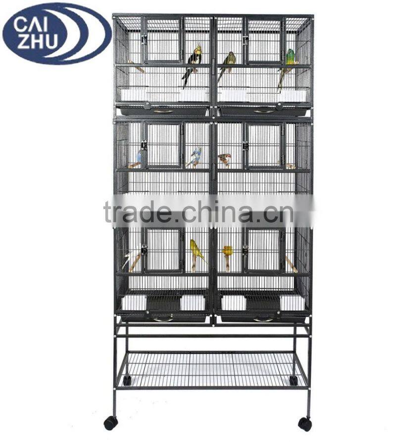 PARROT BIRD FINCH CANARY AVIARY WIRE BREEDING CAGE