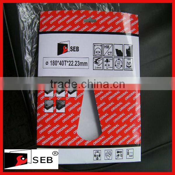 tungsten blade for cutting wood with nail and metal