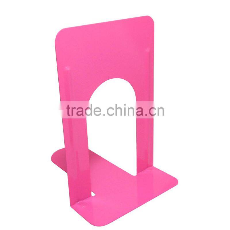 High quality colored 9" metal bookend