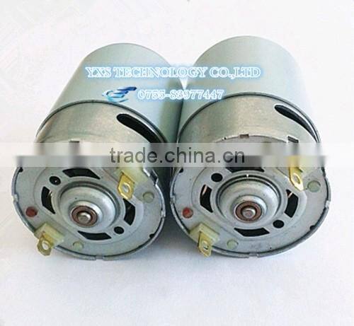 555 motor 12v 24v Permanent magnet DC motor DIY Model of multiple speed 3000-12000rpm