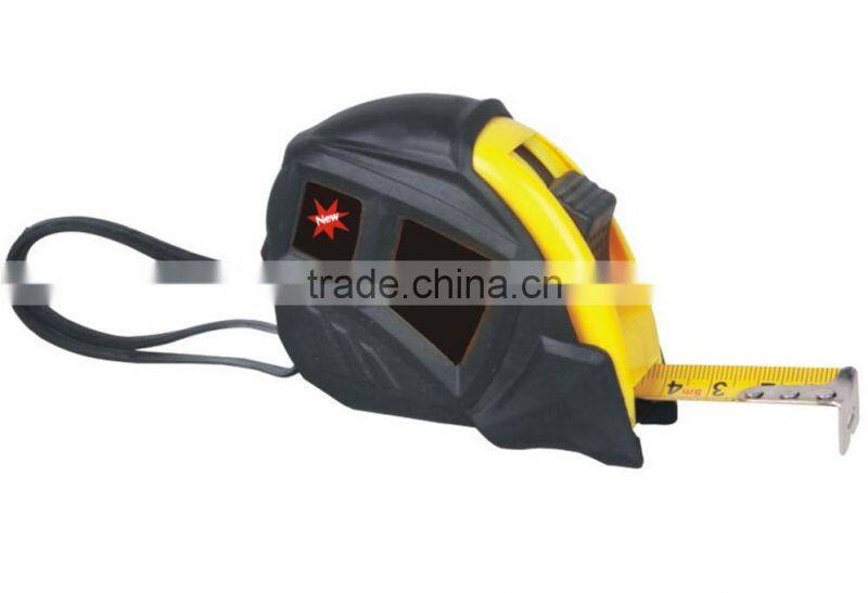 New Arrival Steel blade Measuring Tape with Rubber grip