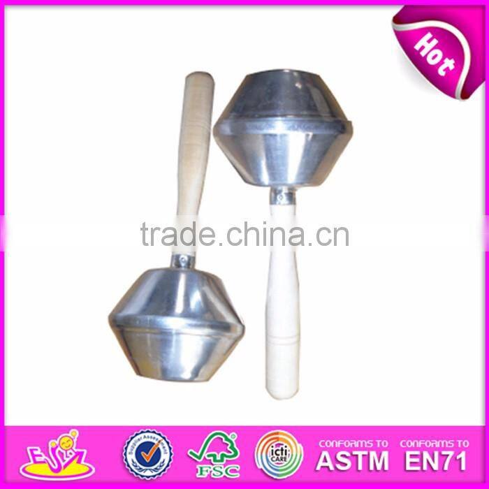 Custom mini maracas toy percussion set for kids W07I075