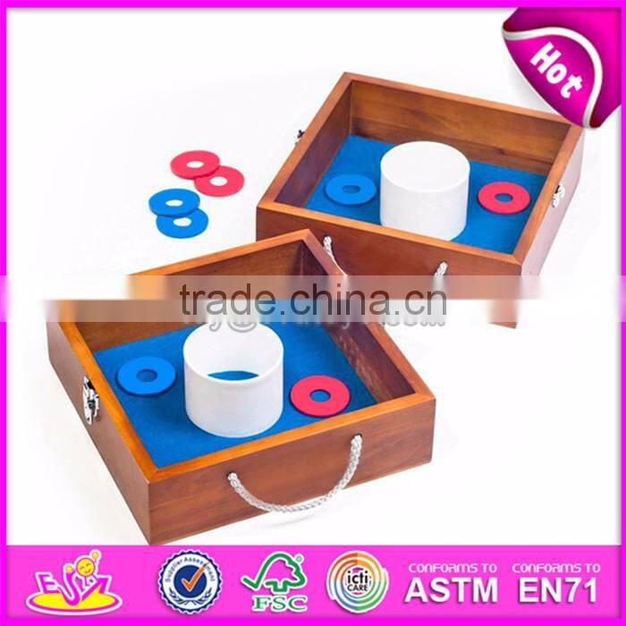 High quality outdoor 4 in a row game wooden connect four game W01A203-S