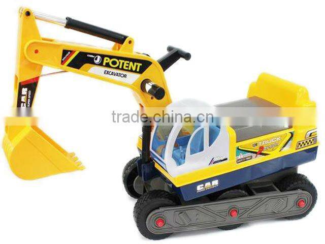 Child excavator toy kids excavation toys kids ride on car