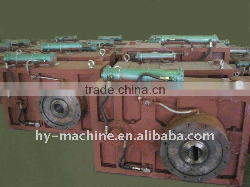 Single plastic screw extruder warm gear box parts