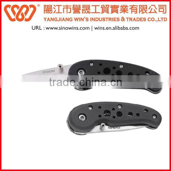 A21-S15C Stainless Steel Single Blade Lockback Pocket Knife Folding