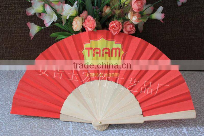 Customized Spanish wood fan