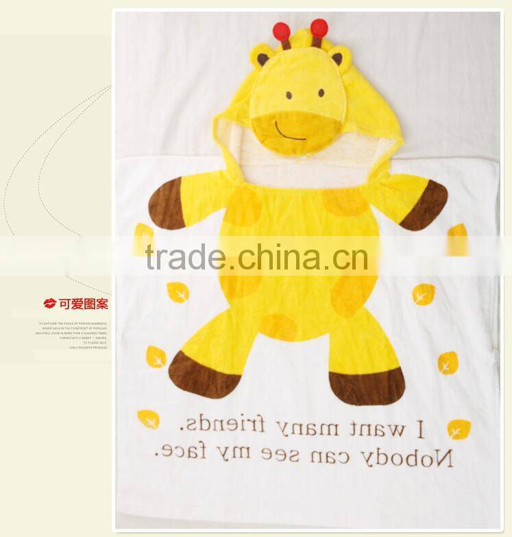 Cotton kids bathrobe hooded kids bathrobe kids bathrobes wholesale