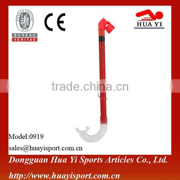 China Manufacturer Scuba Kids PVC Snorkel in Colors