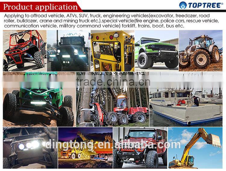 20W Led Light Bar Headlight LED Stoble Lightbar 12-60V DC Lamp