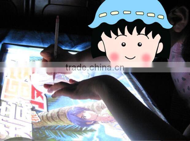 LED Light pad Art A4 Stencil Board Acrylic Painting led light box tracer