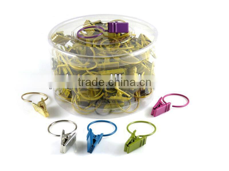 Curtain rod rings Metal Curtain Clip