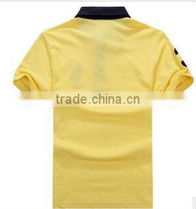 customerized man embroidered bulk polo shirts manufacturer,Cotton pique men polo shirt