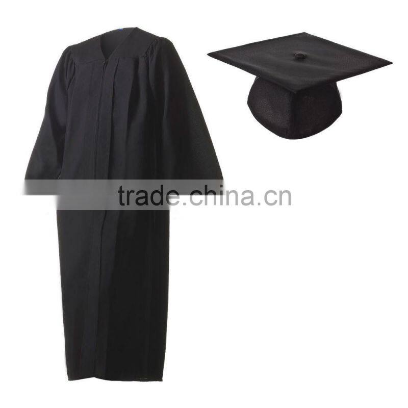 Hoody Adult Matte Graduation gown and cap