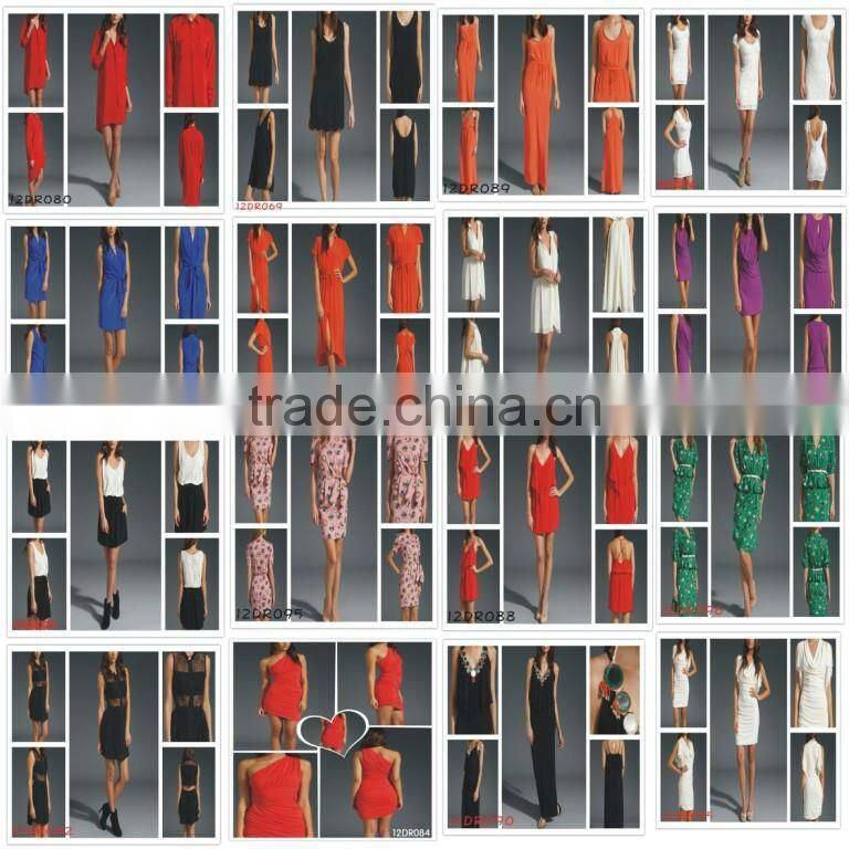 12DR113 UNLINED SUNSET SIDE CUT OUTS DRESS FASHIONABLE,NEW DESIGN DRESS