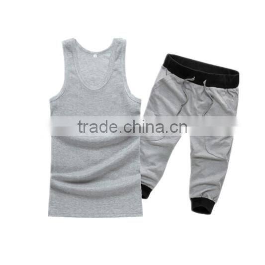 Cannda men running clothes / running shorts / running singlet
