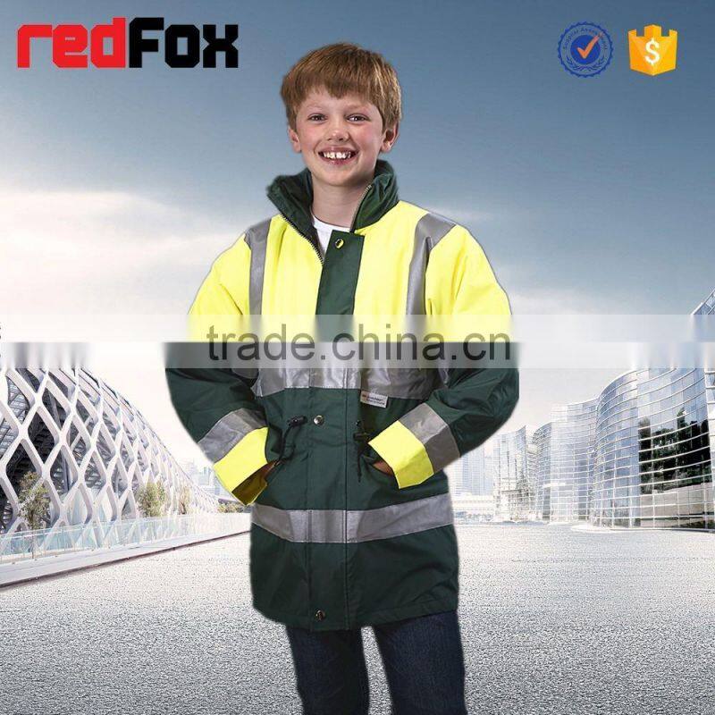 hi vis cost-effective children jacket parka