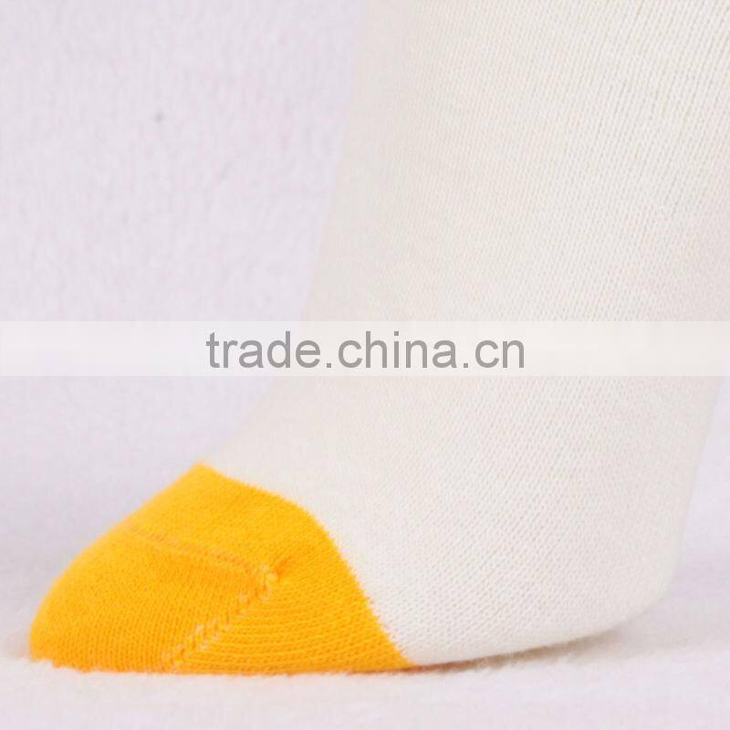 Jacquard flowers sock woman