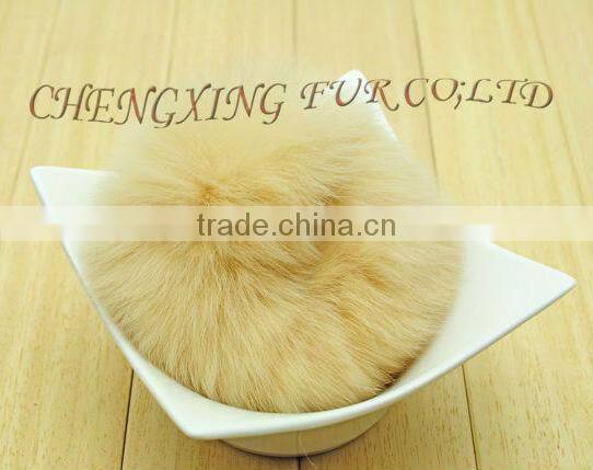 CX-E-02 Genuine Rabbit Fur Elastic Girls Hair Band