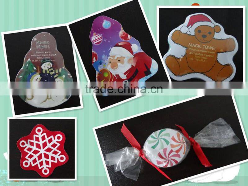 christmas hand towels 100% cotton fabric