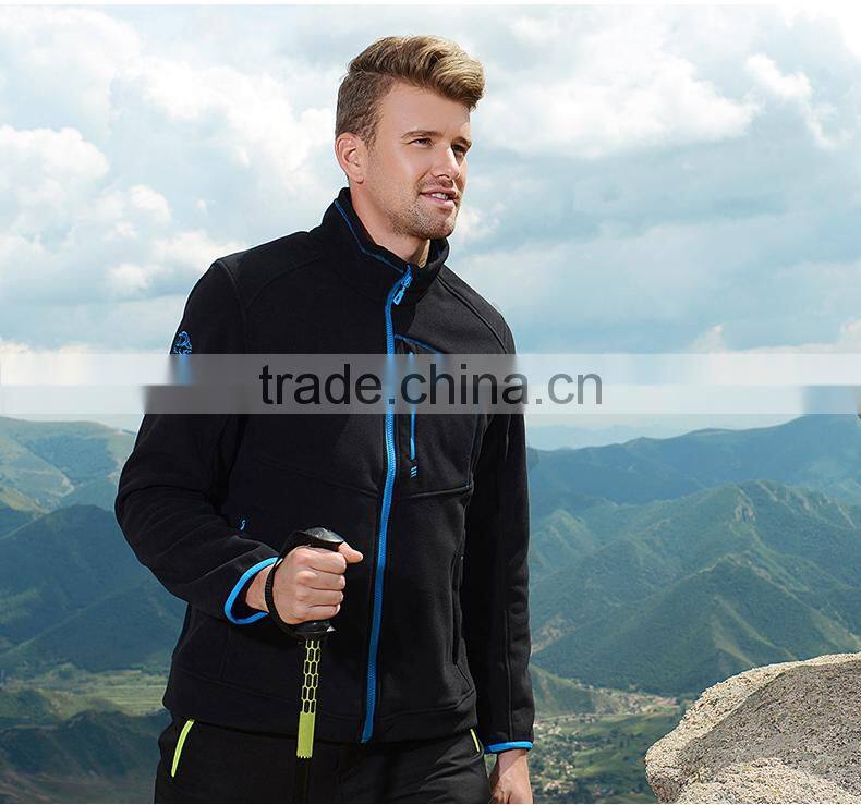 2017 OEM/ODM Spring Wholesale Fleece Jackets For Mens