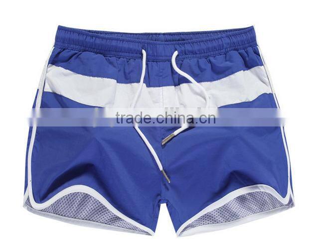 Summer Hotsale China Women Clothing Custom Fashion Matching Color Loose Beach Shorts