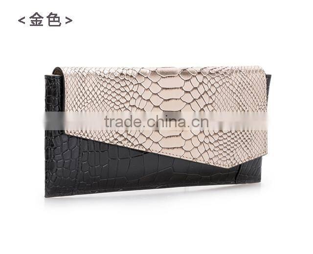 Hotsales Designer Brand Women Long Leather Wallet Female Clutch Bag Purse