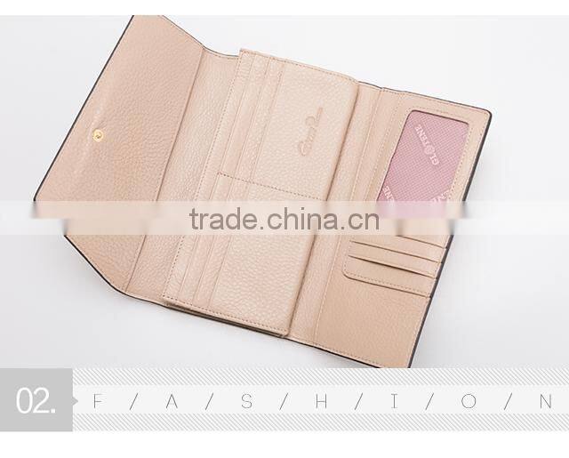 2017 New Style Lady Trend Brand Handbag Large Capacity Cowhide Bag Hand Bag Envelope Bag